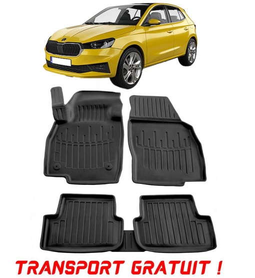 Skoda Fabia IV (2021-) Set covorase auto cauciuc G.Modern Line 3D transport gratuit