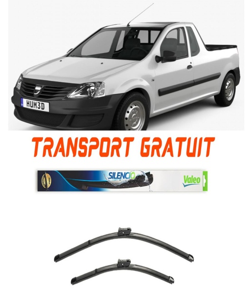 Stergatoare Dacia Logan Pickup Set 2 stergatoare parbriz Valeo 600/475mm pentru Dacia LOGAN Pickup (US_) (2008) (50 cm / 50 cm)