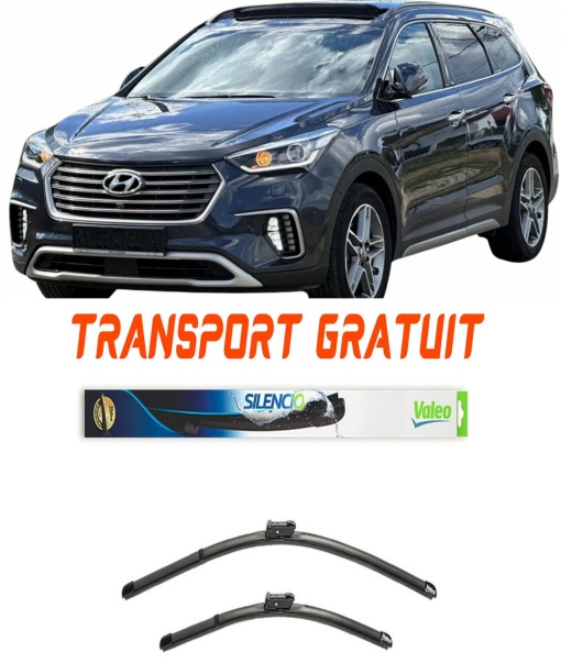 Stergatoare Set 2 stergatoare parbriz Valeo 600/475mm pentru Hyundai GRAND SANTA FÉ (2013-2018) Valeo