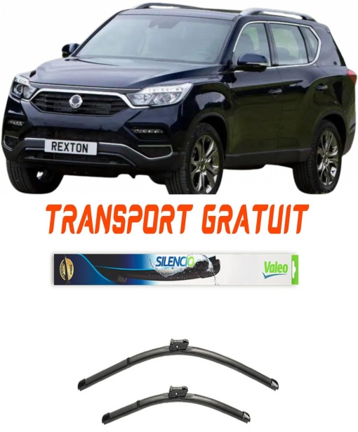 Stergatoare Ssangyong Rexton Set 2 stergatoare parbriz Valeo 65 cm/47.5 cm pentru Ssangyong Rexton (Y400) din 2017 (65 cm / 47.5 cm)