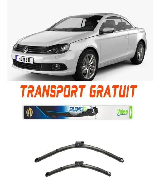 Stergatoare Volkswagen Eos Set 2 stergatoare parbriz Valeo 600/475mm pentru Volkswagen EOS (1F7, 1F8) (2006-2015) (60 cm / 47.5 cm)