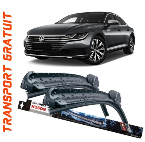 Volkswagen Arteon Set 2 stergatoare parbriz Bosch Bosch Aerotwin 65 cm/65 cm compatibile cu Volkswagen Arteon (3H7, 3H8) din 2017-2020 (65 cm / 65 cm)