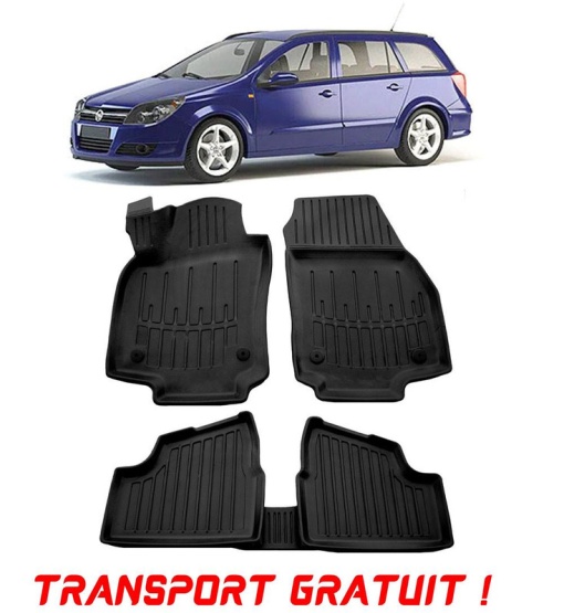 Opel Astra H (Hatchback / Combi) (2004-2010) Set covorase auto cauciuc G.Modern Line 3D transport gratuit