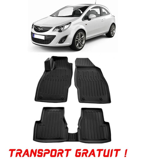 Opel Corsa D (2006-2014) Set covorase auto cauciuc G.Modern Line 3D transport gratuit