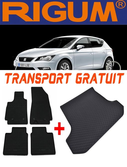 Seat Leon E-Hybrid din 2020 - Prezent Hatchback *1 , Set Covorase + tavita portbagaj auto