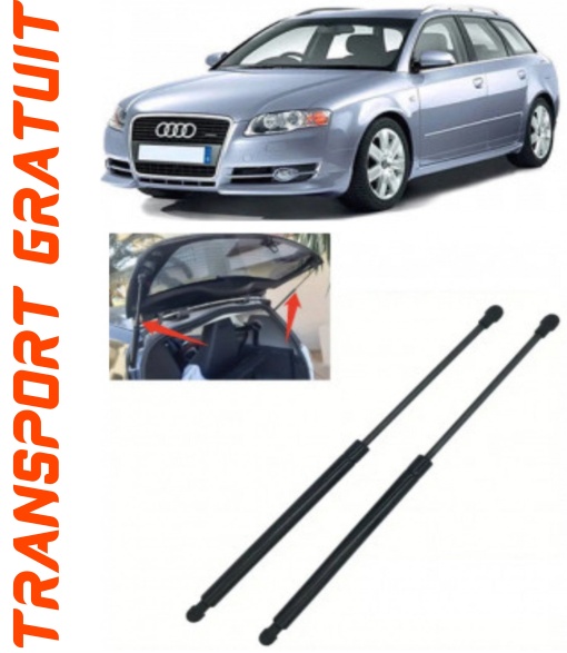 Set 2 amortizoare portbagaj Magnum Technology pentru Audi A4B7 Avant (8ED), caroserie Combi, an fabricatie 2004 - 2008 Magnum