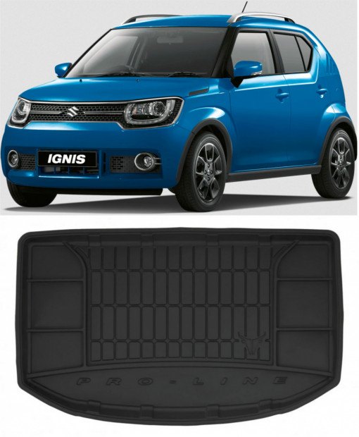 Suzuki Ignis III Hatchback din 01.2017 - Prezent, Tavita Pentru Portbagaj Lux Premium Dedicata, Bancheta Neculisanta *1