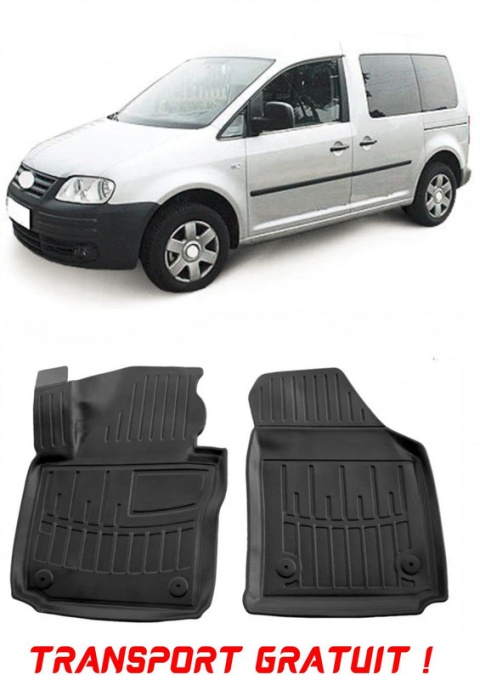 Volkswagen Caddy III (2K) (2003-2020) (Fata) Set covorase auto cauciuc G.Modern Line 3D transport gratuit