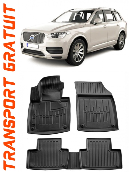 Volvo XC90 (2014-) Set covorase auto cauciuc G.Modern Line 3D