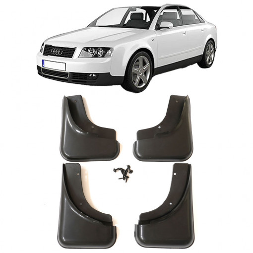 Aparatori de noroi pentru Pentru Audi A4 B6/B7 2000-2007 Set 4 Buc