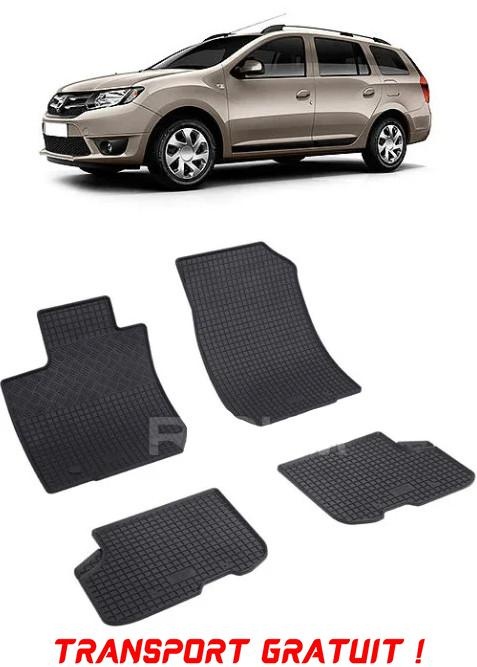 Dacia Logan I Mcv, Combi, fabricat din 01.2007 - 08.2013, 2 Locuri, set covorase auto dedicate, din cauciuc 100% Premium - Transport Gratuit