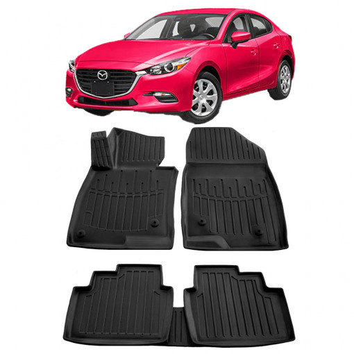 Mazda 3 (Bm) (2013-2019) Set covorase auto cauciuc G.Modern Line 3D