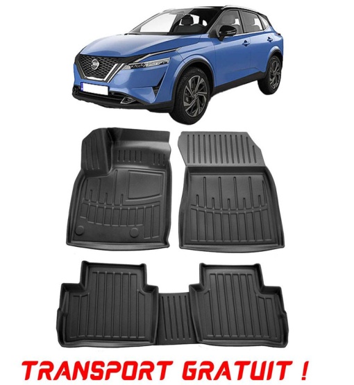 Nissan Qashqai (J12) (2021-) Set covorase auto cauciuc G.Modern Line 3D transport gratuit