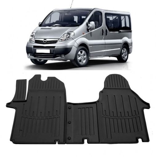 Opel VIVaro A (2001-2014) (1+2) Set covorase auto cauciuc G.Modern Line 3D