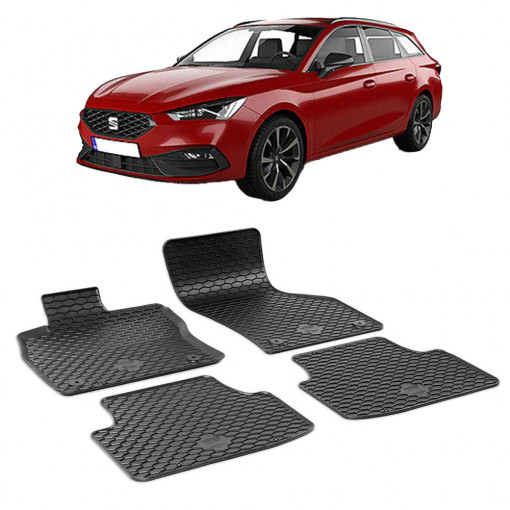 Seat Leon (2020-) Set 4 covorase auto cauciuc Urban Line
