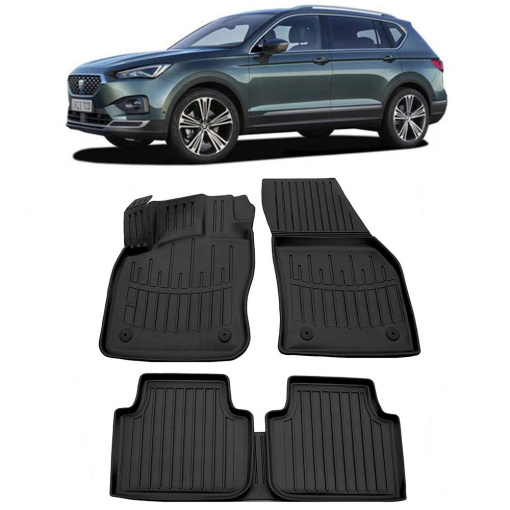 Seat Tarraco (2018-) Set covorase auto cauciuc G.Modern Line 3D