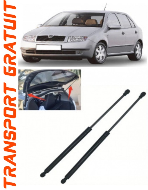 Set 2 amortizoare portbagaj Magnum Technology pentru Skoda Fabia I (6Y2), an fabricatie 2000 - 2007 Magnum