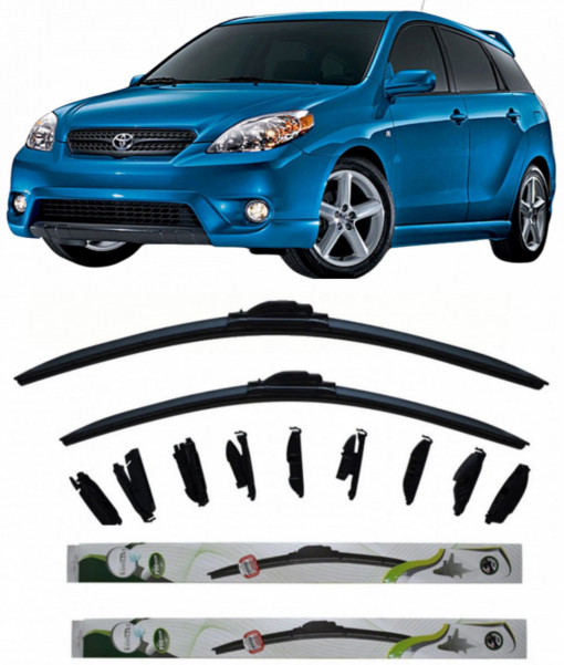 Set 2 stergatoare MultiAdapter 53cm/45cm compatibile cu Toyota MATRIX (_E13_) (2002-2005) (53 cm/45 cm)
