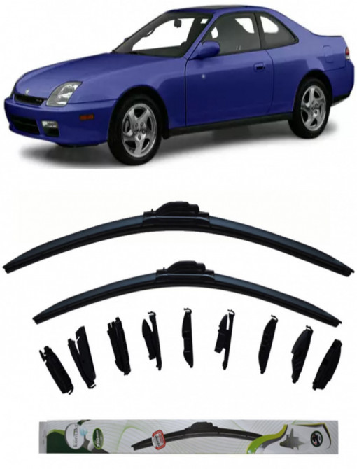 Set 2 stergatoare MultiAdapter 53cm/48cm compatibile cu Honda PRELUDE IV (BB_) (1992-1996) (53 cm/48 cm)