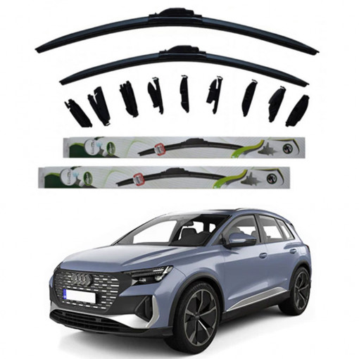 Set 2 stergatoare MultiAdapter cm/cm compatibile cu Audi Q4 (2021-prezent) (65 cm/45 cm)