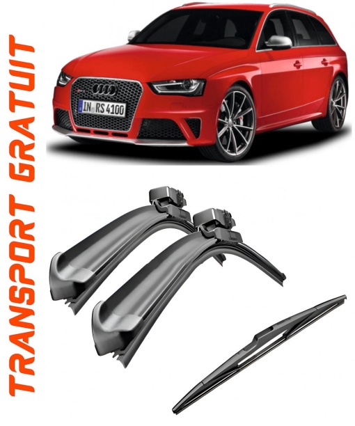 Set 3 stergatoare parbriz si luneta Bosch Aerotwin pentru Audi RS4 (8K5, B8) Avant (05.12 -) Bosch