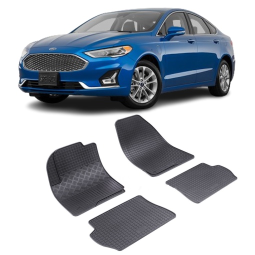 Set 4 covorase Ford Fusion 2002-2012, din cauciuc 100%, compatibile cu autoturismul FORD Fusion