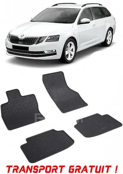 Skoda Octavia III, Combi, fabricat din 05.2013 - 05.2020, set covorase auto dedicate, din cauciuc 100% Premium - Transport Gratuit