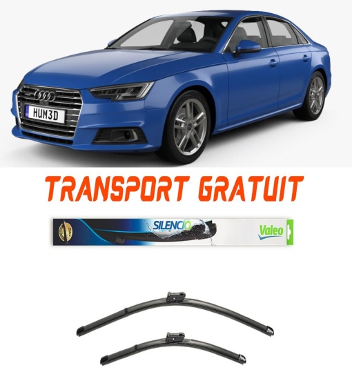 Stergatoare Audi A4 Set 2 stergatoare parbriz Valeo pentru Audi A4 2015-2019 (60 cm / 50 cm)