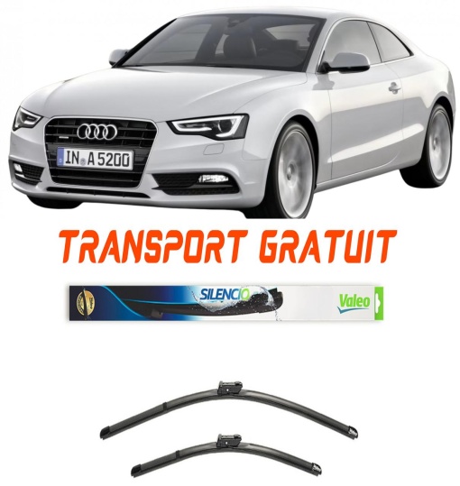 Stergatoare Audi A5 Set 2 stergatoare parbriz Valeo pentru Audi A5 2007-2012 (60 cm / 50 cm)