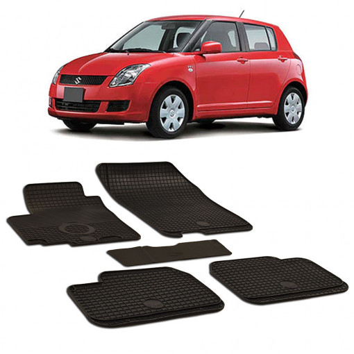 Suzuki Swift (2005-) Set 5 covorase auto cauciuc Urban Line