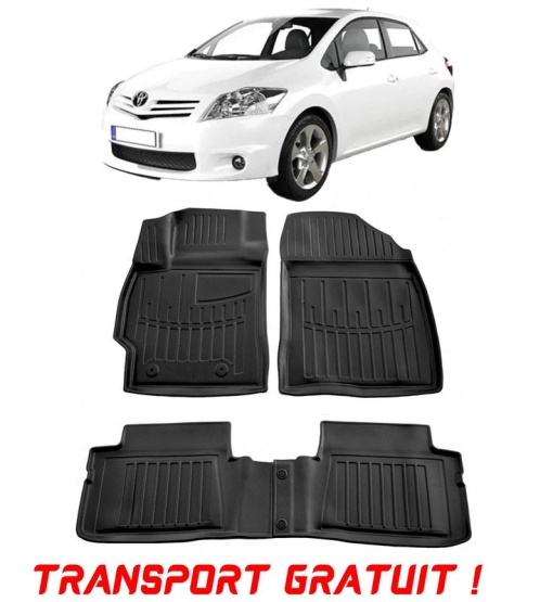 Toyota Auris (E150) (2007-2012) Set covorase auto cauciuc G.Modern Line 3D transport gratuit