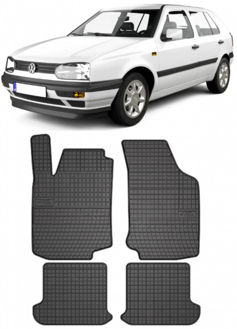 Volkswagen Golf 3, Hatchback, Din 1992 - 1997 , Set Covorase Auto Premium