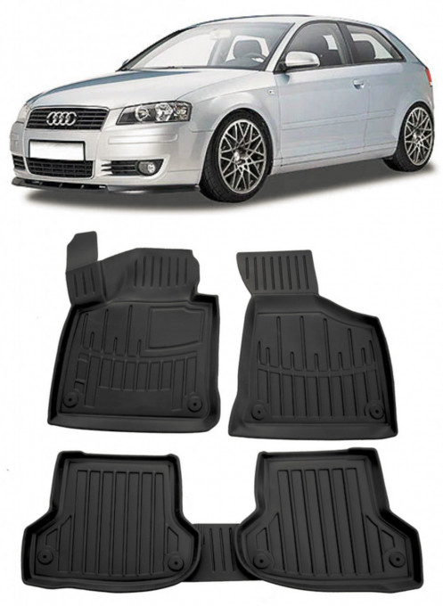 Audi A3 (8P) (2003-2012) Set covorase auto cauciuc G.Modern Line 3D