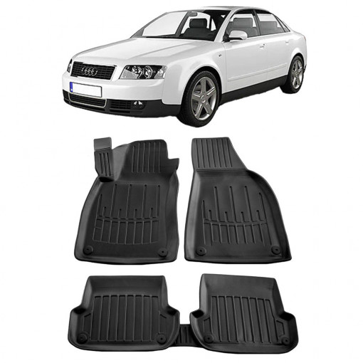 Audi A4 (B6) (2000-2004) Set covorase auto cauciuc G.Modern Line 3D