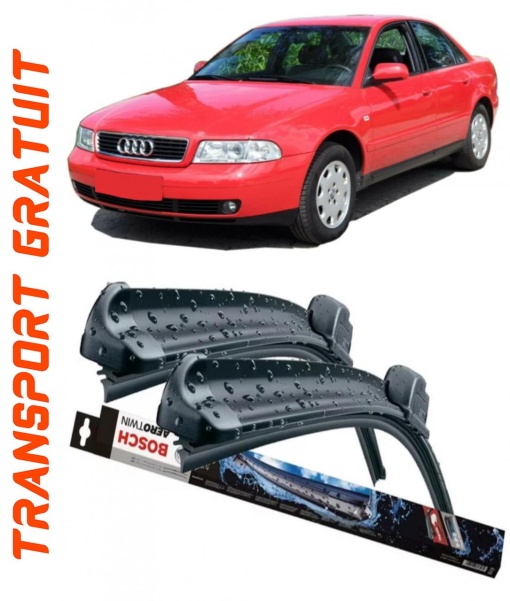 Audi A4 Set 2 stergatoare parbriz Bosch Bosch Aerotwin compatibile cu Audi A4 1994-2000 (53 cm / 53 cm)