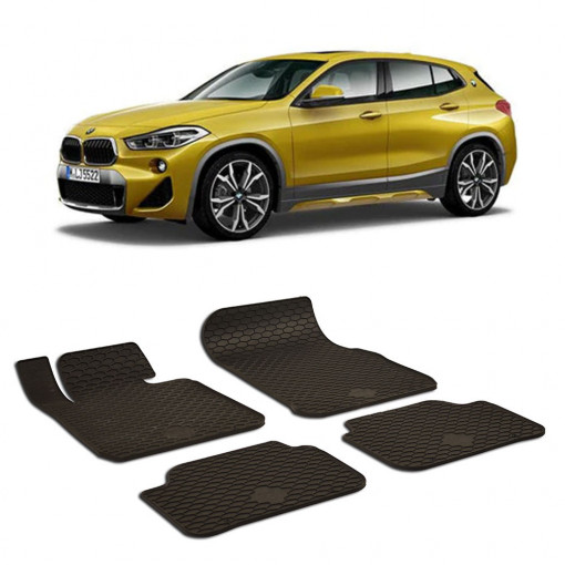 BMW X2 (F39), inclusiv hybrid (2017-) Set 4 covorase auto cauciuc Urban Line