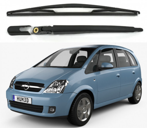Brat stergator pentru luneta spate cu lamela 400 mm Opel Meriva A 01.02-12.10