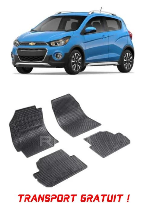 ChEVrolet Spark M300, Hatchback, fabricat din 02.2010 - Prezent, set covorase auto dedicate, din cauciuc 100% Premium - Transport Gratuit