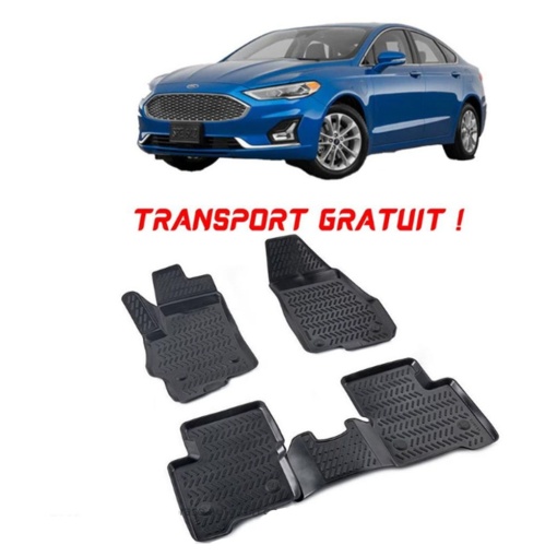 Ford Fusion 2002-2012 Set 4 covorase auto din cauciuc tip tavita premium line 3D - Transport Gratuit!