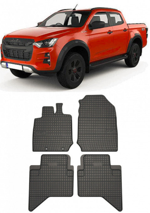 Isuzu D-Max, Pick-Up, Din 01.2021 - Prezent, 5 Locuri , Set Covorase Auto Premium