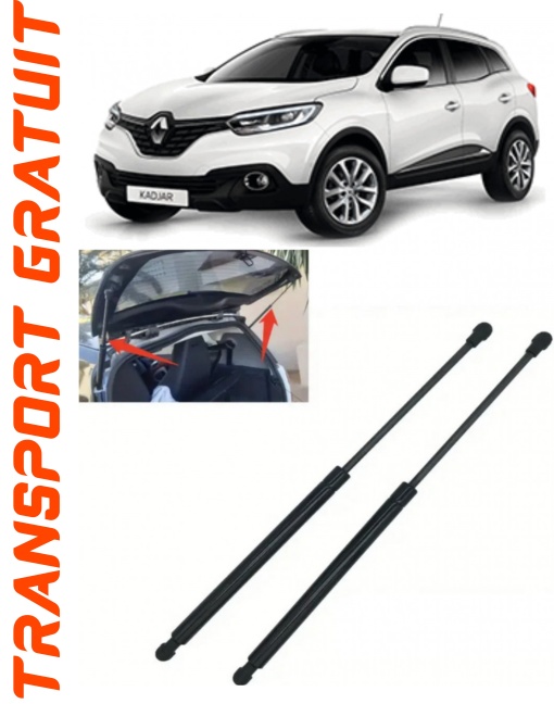 Renault Kadjar Set 2 amortizoare pentru portbagaj / haion Krosno compatibil cu Renault Kadjar SUV fabricat intre 2015
