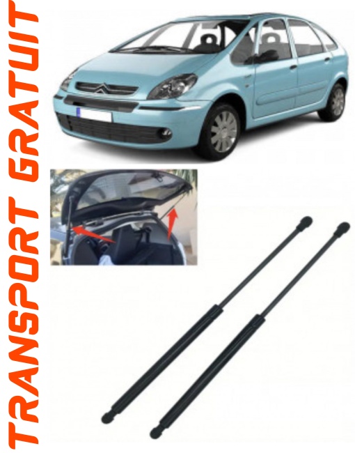 Set 2 amortizoare portbagaj Magnum Technology pentru Xsara Picasso (N68), an fabricatie 2000 - 2010 Magnum