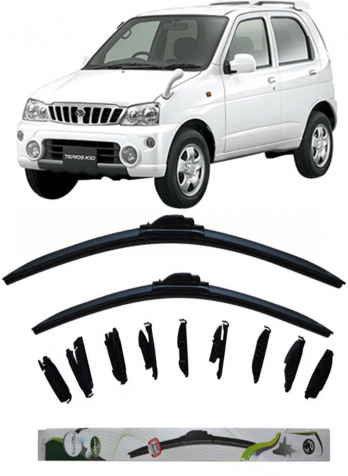 Set 2 stergatoare MultiAdapter 53cm/45cm compatibile cu Daihatsu TERIOS (J2_) (2005-2010) (53 cm/45 cm)