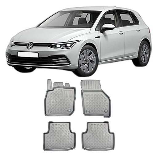 Set covorase VOLKSWAGEN GOLF 8 MHEV, din 11.2020 - Prezent, covorase tavita, caroserie COMBI, compatibile cu autoturismul VOLKSWAGEN GOLF 8 MHEV, ARISTAR