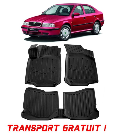 Skoda Octavia I (1996-2004) Set covorase auto cauciuc G.Modern Line 3D transport gratuit