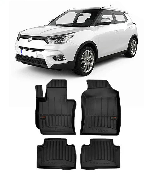 Ssangyong TIVoli, Suv, Din 03.2015 - 2019 , Set Covorase Auto Tip Tavita Premium 3D, din cauciuc