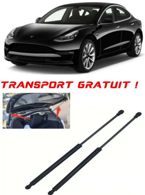 TESLA MODEL 3 (5YJ3) - Set 2 amortizoare pentru portbagaj / haion compatibil cu TESLA MODEL 3 (5YJ3) fabricat 2017 – 2024