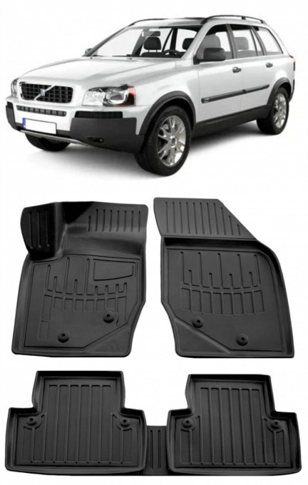 Volvo XC90 (2002-2014) Set covorase auto cauciuc G.Modern Line 3D
