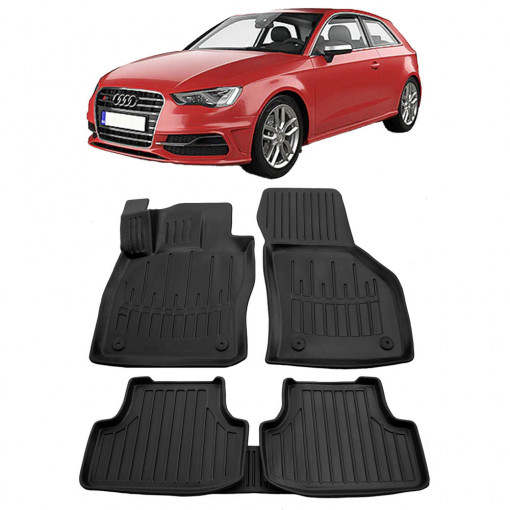 Audi A3 (8V) (2012-2020) Set covorase auto cauciuc G.Modern Line 3D