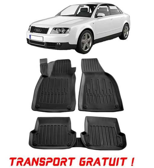 Audi A4 (B6) (2000-2004) Set covorase auto cauciuc G.Modern Line 3D transport gratuit